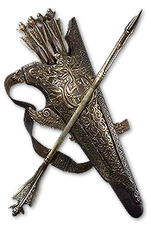 Aljava de Path of Exile 2 como referência de item para a mão secundária